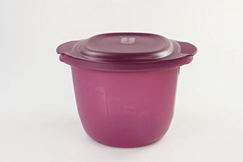 TUPPERWARE Mikrowelle Pasta-Meister 3,0 L Lila rund Nudelkocher Pasta Maker