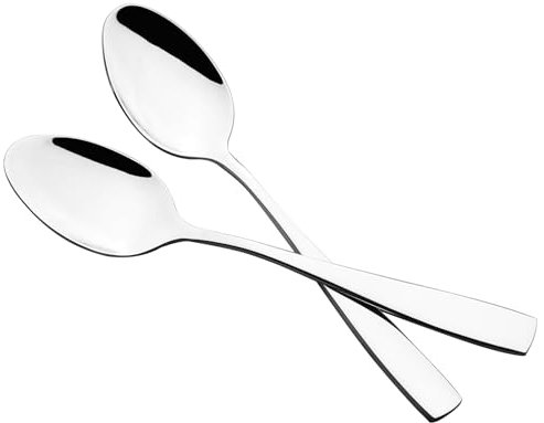 Annkky Cucchiai da Tavola, 12 Pezzi Cucchiaio Set, Acciaio Inossidabile