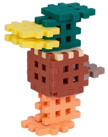 Marioinex Mini Waffle Pastell Farbe 35 Elemente - Steckspiel ab 4 Jahre - Waffelbausteine Kinder - Building Blocks for Kids - Konstruktionsspielzeug - Bausteine Kinder - Steckbausteine Kinder