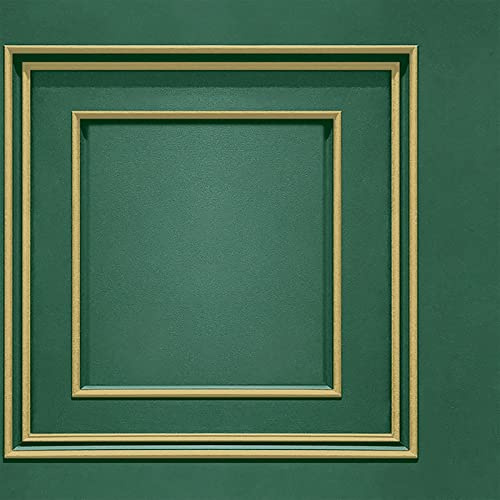 Belgravia Decor Wallpaper 39005 Forbidden Fruit Panel Green/Gold Full Roll