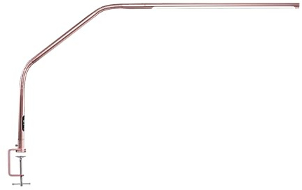 Slimline 4™ LED-Tischleuchte in Roségold – 6.000 K Tageslicht, 3.200 Lux, 4 Helligkeitsstufen, USB-C-Ladeanschluss, Blendschutzdiffusor, flexibles Design, Kunst & Handwerk, Nähen, Nagelstudio