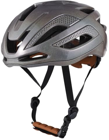 Aomiun Bike Helmet for Adults - Lightweight Adjustable Cycle Helmet, CE Certified Safety for Road Cycling & Commuting - Ventilated PC Shell for Men & Women