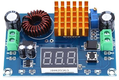 XL6009 Boost Converter Module, DC-DC Step Up Voltage Regulator with 5A Output for Power Supply Projects