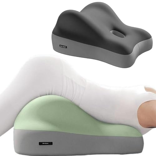 Butt Cushion for Couples Pillow, Couple Hip Intimacy Pillow, Ergonomic Wedge Cushion Memory Foam Support Full Body Design to Deeper Connection, Bed Pillow Ideal for Reading, Sitting and Lying (Gray)