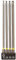 Connex COXT973291 Bitsatz, 4-teilig, 150 mm, TX