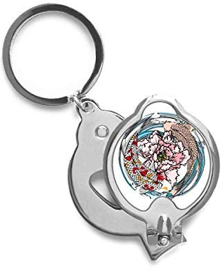 DIYthinker Patrón Carp Peony Agua Geometría Uña cortador Trimmer