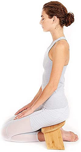 ZCBYBT Kniende Meditationshocker Faltbarer und ergonomischer Gebetshocker, sehr geeignet für tiefere und längere Meditation