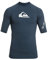 Quiksilver Mens All Time Rash Guard Shirt, Navy Blazer Heather, M EU
