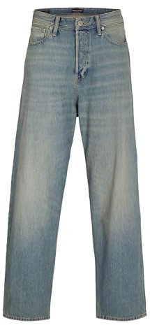 JACK & JONES Herren Jjiron Jjoriginal Mf 325 Styd Ln Jeans, Blue Denim, 30W / 34L