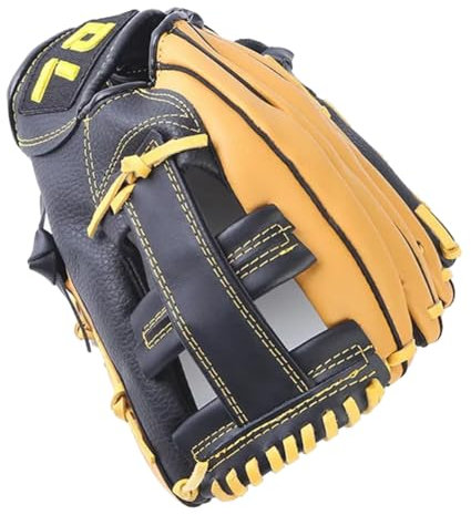 Nagoyuki Professionelle Baseball-Handschuhe für Jugendliche und Erwachsene, Leder-Baseball-Handschuhe, Softball-Training, Catcher-Handschuhe, 12,5