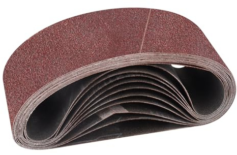 STEBRUAM Slipband 65 x 410 mm, 8 st 40 korn slipband set