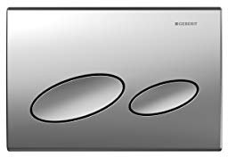 Geberit Kappa20 Betätigungsplatte 2 Mengen 115.228.46.1 Mattverchromt