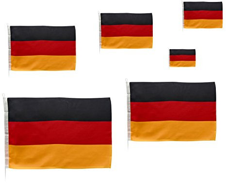 Navyline Pavillon de courtoisie Allemagne 6 Tailles, Größe Länge x Breite:40x60cm