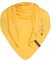 KNIT FACTORY - Lola Dreieckstuch - Fein Gestrickter Damen Schal - Tuch Schal - Für Frühling und Sommer - Baumwollmix - Citrus - 190x85 cm