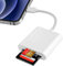 [Certificato Apple MFi] Lettore di Schede SD per iPhone iPad, Lettore di Schede Micro SD, Adattatore per Scheda di Memoria Fotografica, Plug And Play
