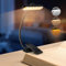 karidi Lampe de Lecture 24 LED, Lampe pour Lire dans le Lit Rotative 315°, Liseuse Clip Rechargeable, 5 Luminosités & 3 Couleurs,360° Cou Flexible, Longue Travail pour Lire au Lit (Noir)