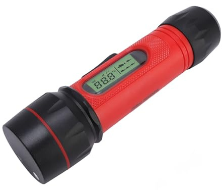 Denash Fish Finder, Sonar Handheld IP68 Proof de 90m de Profondeur de Profondeur avec écran LCD pour la Pêche à la Glace en Kayak, Fish Finder Fish
