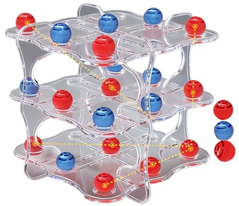 Juegos De Mesa De Estrategia para Adultos | Juguetes Educativos de Conexión | Juego De 3D - para Mayores de 4 Años Niños Niñas Amigos Estudiantes Ancianos Hogar Viaje Dormitorio