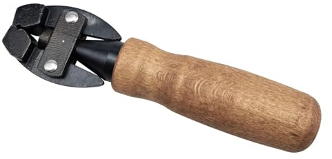 Morsa a Mano Professionale Per Strumento Serraggio Con Manico in Legno Con Apertura Della Ganascia Da 1 2 Cm Per Fissaggio Sicuro Materiali Morsa a Mano Regolabile