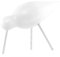 Normann Copenhagen 100167 Deko-Vogel, Holz, Weiß, 15 x 5.5 x 11 cm