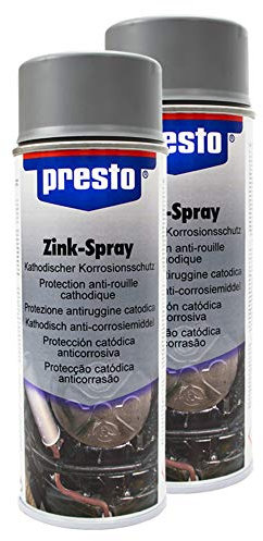 Presto 2X 308035 ZINKSPRAY Spray KALTVERZINKUNG KORROSIONSSCHUTZ EISENMETALL 400
