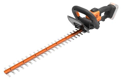 WORX 22 Cordless Hedge Trimmer, Electric Hedge Trimmer with Dual-Action Blades, Lightweight Bush Trimmer with 4.4 LBS, Battery & Charger Not Included, WG261.9