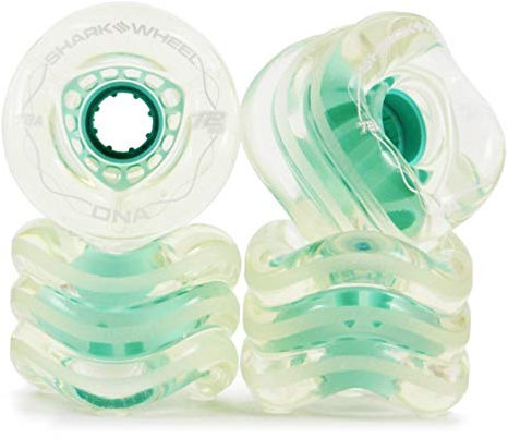 Wheels Shark DNA 72mm 78a Longboard Rollen (4er Set) (Ghost Mint)