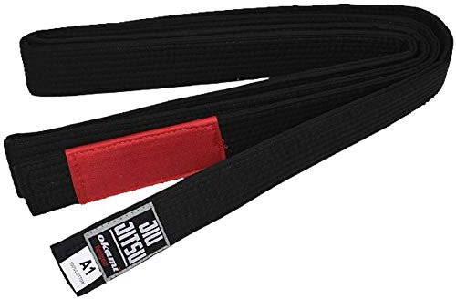 Okami BJJ Gürtel, schwarz GI-Größe A2