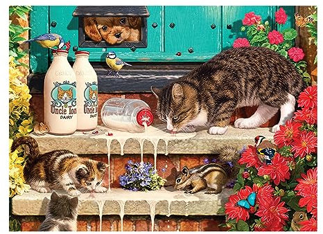 Relish “Katzenschnurrhaare” 35 Teile Puzzle für Menschen mit Demenz oder Alzheimer - Geschenke und Aktivitäten für Senioren