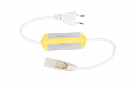 LEDKIA LIGHTING Cable Rectificador Tira LED CCT 220V AC 220 LED/m IP67 Ancho 15mm Corte cada 100 cm Gris