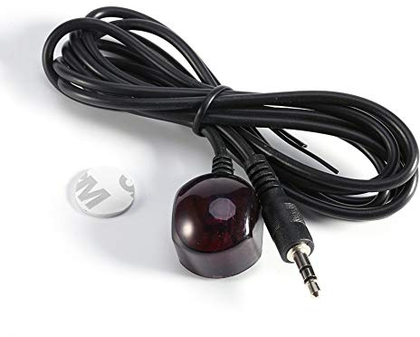 Cavo di Prolunga per Telecomando IR per Set Box BT con Connettore da 3,5 Mm, Impulso Singolo Lungo 1,22 M, Attacco Diretto All'apparecchiatura AV