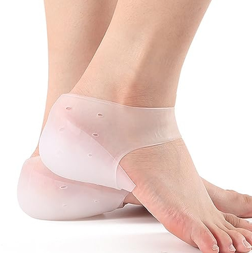 Semelles Intérieures Dissimulées pour Augmenter la Hauteur, Rehausseurs de Hauteur Invisibles du Talon en Gel, Rehausseurs de Semelle Intérieure, Coussin de Talon en Silicone,