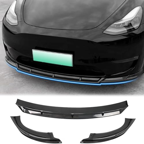 Arcoche Frontspoiler für Modell Y, Frontlippe Spoiler für Modell Y Zubehör 2020-2024 (Glossy Black)