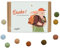 Blossombs Samenbomben Geschenkbox Small - Danke Erzieherin, Lehrerin, Tagesmutter Blumensamen Geschenk Kindergarten Saatbomben als Dankeschön Geschenke Blumenstrauß Saatkugeln - 7 Blumenmurmeln