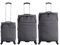 Saxoline Unisex Suitcase 2 Tone
