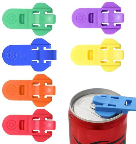 WeddHuis 6 pezzi apribottiglie, apri lattine, apri coperchi, apri anelli per l'apertura di bevande per birra, soda, bevande