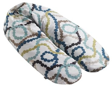 Tanuki COJIN Lactancia MULTIFUNCION, Lactancia, Embarazo, DESENFUNDABLE, Lavable Y PORTATIL Beads C ERGONOMICO Y Suave