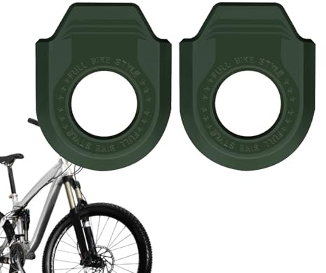 Quorvex Bottes de manivelle de vélo – Manchon élastique anti-collision – Manchon de manivelle de vélo – Pour VTT, route, cyclisme, trail, équitation, trajet long