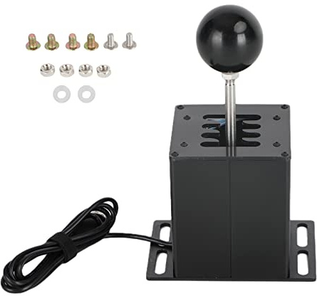 Bruce & Shark 7+R USB Shifter PC H växelspak för Logitech G29 G920 ratt PC svart