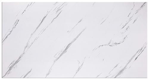 DECCART Wand-Paneele in Betonoptik - Deckenpaneele - Wandverkleidung Deckenverkleidung mit Beton-Imitat - Wandplatten in Grau aus Polystyrol - 100x50 cm - Marmorgrau - 7214 XL - 32 Stück (16 m²)