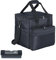 Techsol Borsa per il trasporto di dischi in vinile, contiene 60 dischi in vinile, custodia imbottita con divisori rimovibili, tracolla e base antiscivolo