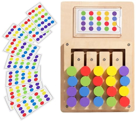 Genérico Juguetes Sensoriales De Clasificación De Colores: Estimulación Mental, Tablero De Deslizante De Peso De 310 G, Accesorio De Juego De Interactivo, Plataforma De Juego De Mater