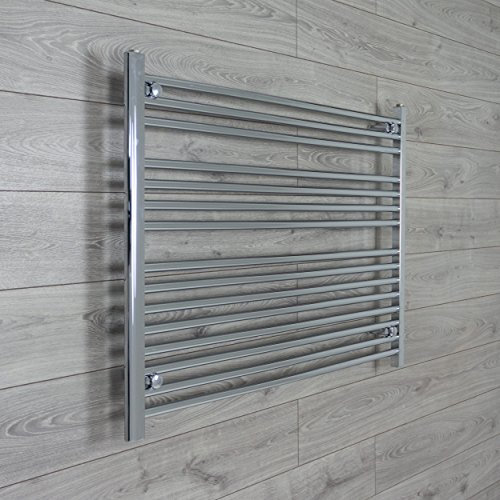 companyblue 1200 mm wide 800 mm high Chrome Heated Towel Rails Bathroom Radiator