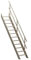 Sunlux Oxford 60 Space Saver Staircase Loft Stairs 600mm Width + Anti-Slip Steps