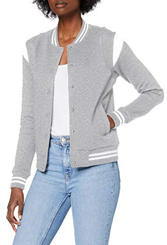 Urban Classics Damen Jacken, Grey/White, XL