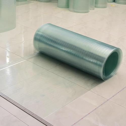 DONGYUE 0.8mm Polycarbonate Sheets, Roofing Transparent Insulation Daylighting Panels, Cuttable Replacement Shed Cover, Transparent Film for Greenhouses Carport, Size Custom (Size : 1.2x7m)