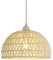 Pheashine Hängeleuchte Rattan Boho Pendelleuchte mit Lampenschirm Verstellbare Skandinavische Hängelampe E27 für Esszimme Schlafzimmer Wohnzimmer Flur Küche, Weiß