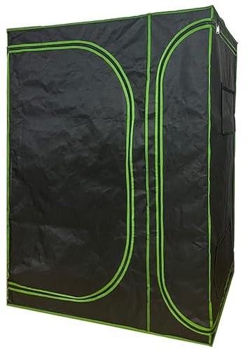 Kingpower Grow Box Grow Zelt für Pflanzen Gewächshaus Garten Anzucht Gemüse Kräuter Schrank Indoor 120 x 90 x 145 cm Blumen klein Tomaten Hydro Green