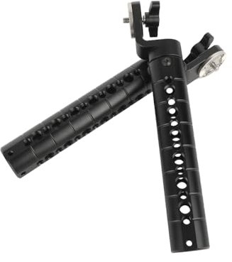 SZRIG Aluminum Handle Grip with Rosette M6 Adapter for Camera Shoulder Mount Rig(2 Pieces)