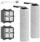 ELEPRUC Zubehörset für Tineco Floor One S5 / S5 Pro / S5 Pro 2 /Tineco S5 Extreme Zubehör Set, Nass-und Trockensauger Ersatzteile, 2 Bürstenrolle, 2 Filter, 1 Reinigungsbürste